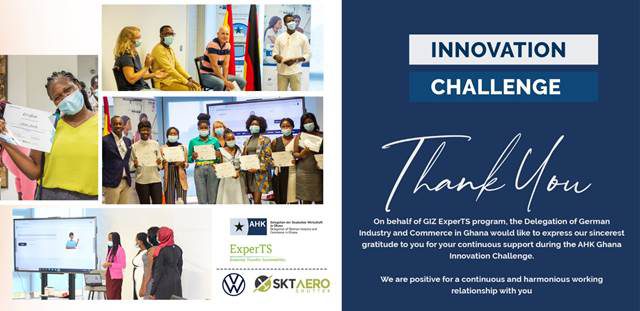 AHK Innovation Challenge - Thank You